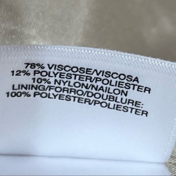 Kasper 2 piece Kristy Slim Fit Pant Suit Slacks Open Front Blazer Gold M… - Picture 10 of 13